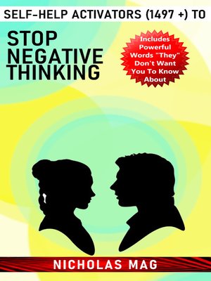 cover image of Self-Help Activators (1497 +) to Stop Negative Thinking